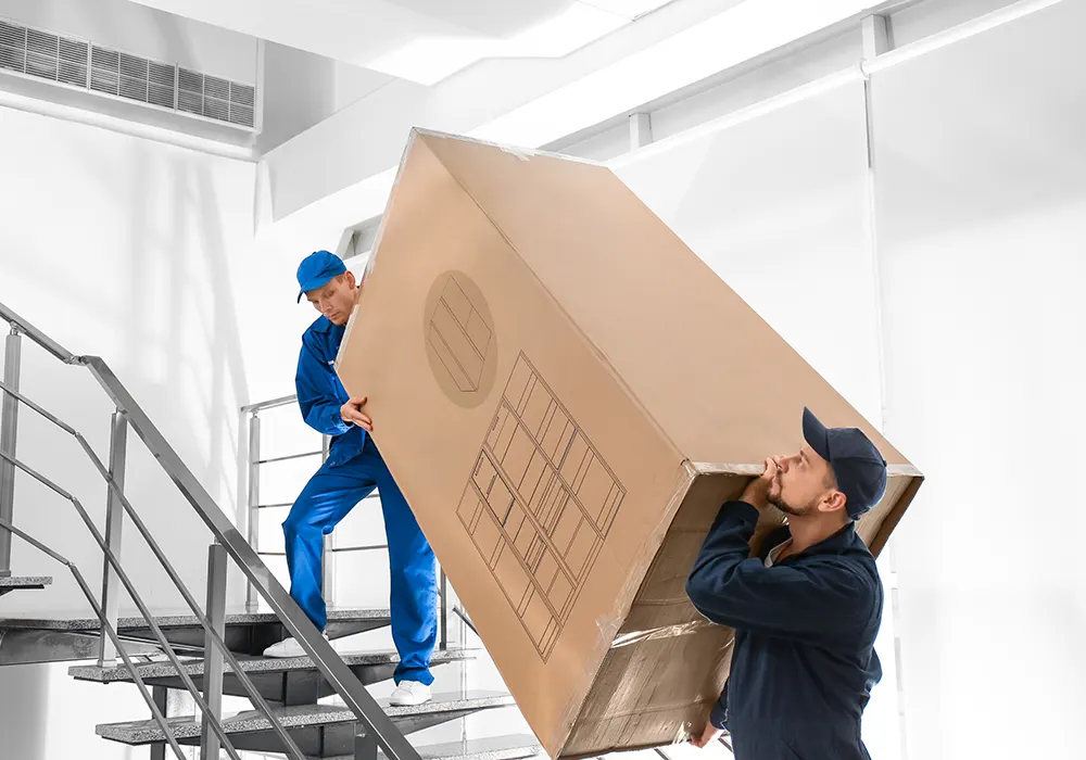 Kaluston siirto ja asennusavustus